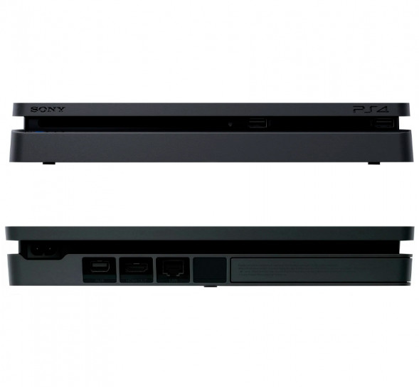 Игровая приставка Sony PlayStation 4 Slim 500 ГБ HDD, черный в Нижнем Новгороде