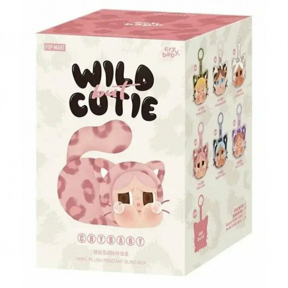 Коллекционная фигурка POP MART CRYBABY Wild But Cutie Series - Vinyl Plush Pendant Blind Box в Нижнем Новгороде