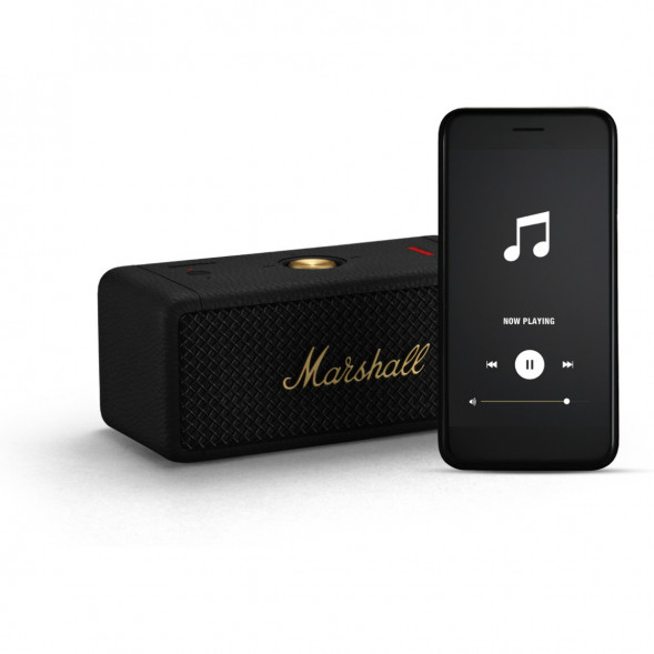 Портативная акустика Marshall Emberton II, 20 Вт, Black/Brass в Нижнем Новгороде