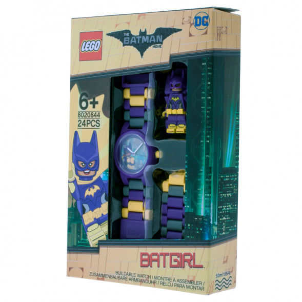 Часы LEGO Super Heroes 8020844 Batman Movie Бэтгерл с минифигуркой в Нижнем Новгороде