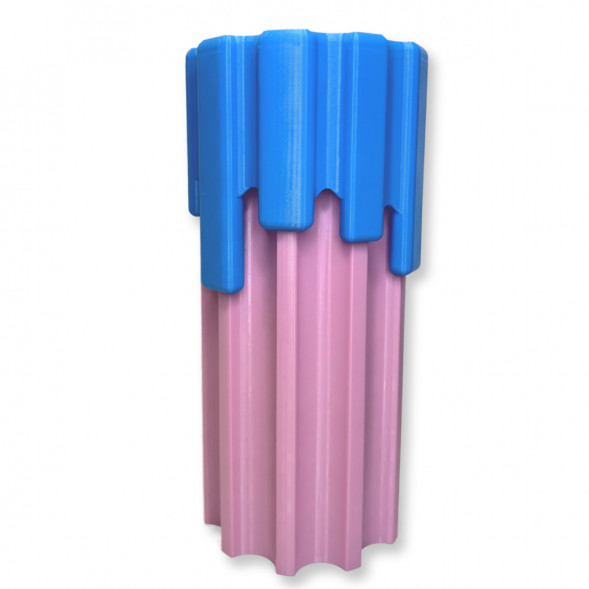 Ваза HatRom Drip, розовый - синий в Нижнем Новгороде