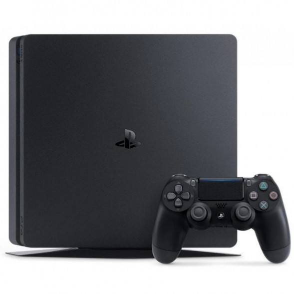 Игровая приставка Sony PlayStation 4 Slim 1TB black в Нижнем Новгороде