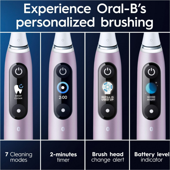 Электрическая зубная щетка Oral-B iO Series 9s (387194), Розовый кварц в Нижнем Новгороде