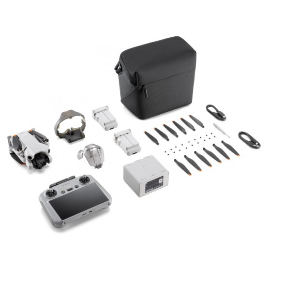 Квадрокоптер DJI Mini 4 Pro Fly More Combo Plus с пультом DJI RC2 в Нижнем Новгороде