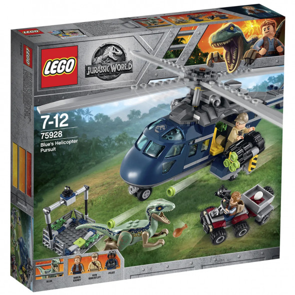 Конструктор LEGO Jurassic World 75928 Погоня за Блю на вертолёте  в Нижнем Новгороде