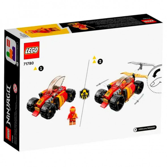 Конструктор LEGO Ninjago 71780 Гоночный автомобиль ниндзя Кая в Нижнем Новгороде