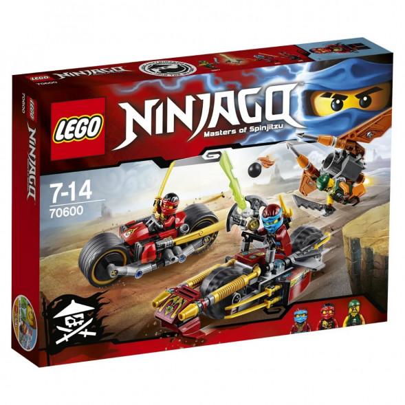 Конструктор LEGO Ninjago 70600 Погоня на мотоциклах в Нижнем Новгороде