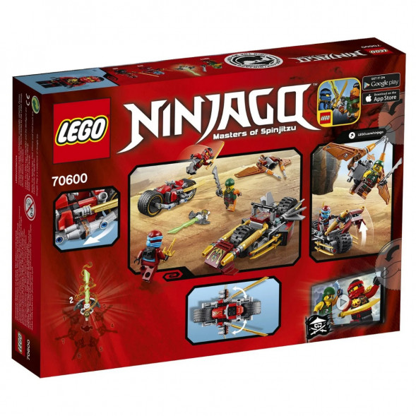Конструктор LEGO Ninjago 70600 Погоня на мотоциклах в Нижнем Новгороде