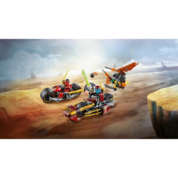 Конструктор LEGO Ninjago 70600 Погоня на мотоциклах в Нижнем Новгороде