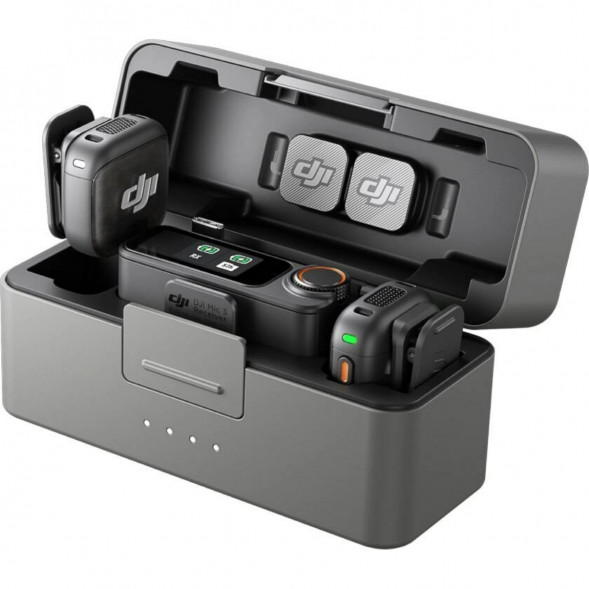 Беспроводной микрофон DJI Mic 3 (2 TX + 1 RX + Charging Case) в Нижнем Новгороде