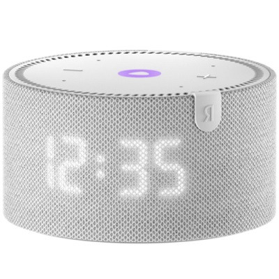 Умная колонка Яндекс Новая Станция Мини (с часами) - умная колонка с Алисой, серый опал в Нижнем Новгороде