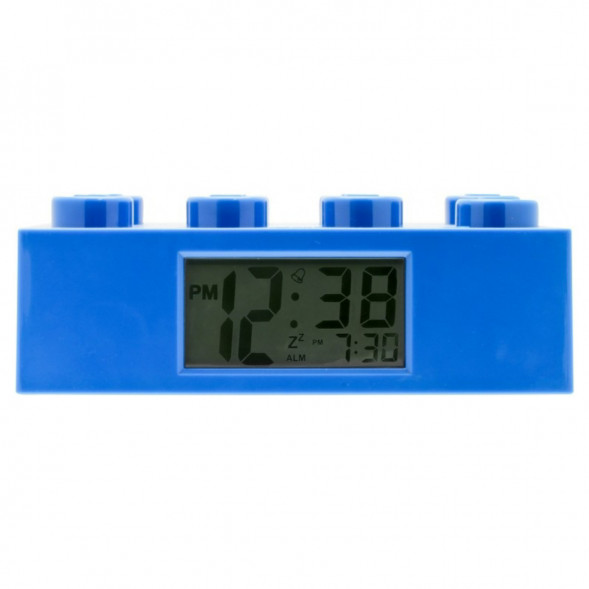 Будильник LEGO 9002151 Кирпичик, синий в Нижнем Новгороде