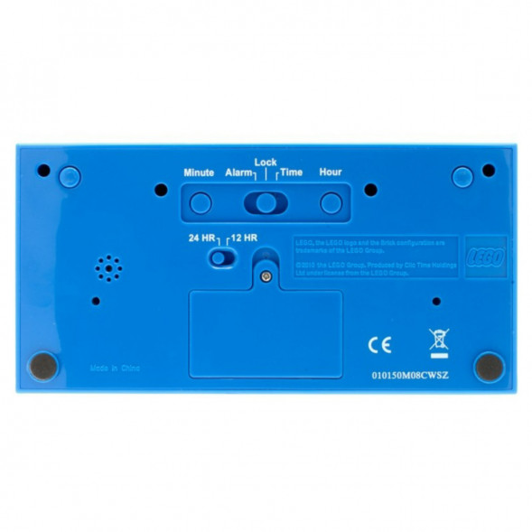 Будильник LEGO 9002151 Кирпичик, синий в Нижнем Новгороде