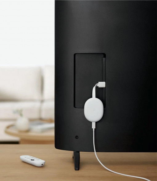 ТВ-приставка Google Chromecast c Google TV, snow в Нижнем Новгороде