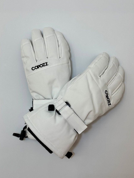 Перчатки горнолыжные сноубордические Copozz (белый, L) в Нижнем Новгороде