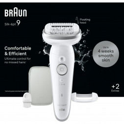 Эпилятор Braun Silk-epil 9 SES 9-011, Silver