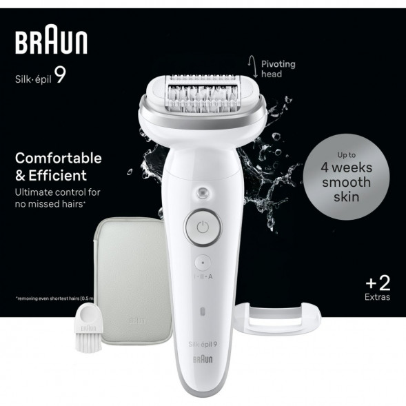 Эпилятор Braun Silk-epil 9 SES 9-011, Silver в Нижнем Новгороде