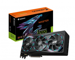 Видеокарта Gigabyte GeForce RTX 5070 AORUS MASTER, 12 ГБ GDDR7