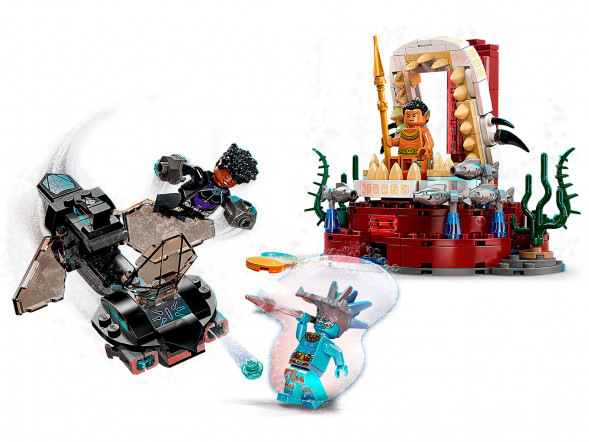 Конструктор LEGO Super Heroes 76213 Тронный зал короля Нэмора в Нижнем Новгороде