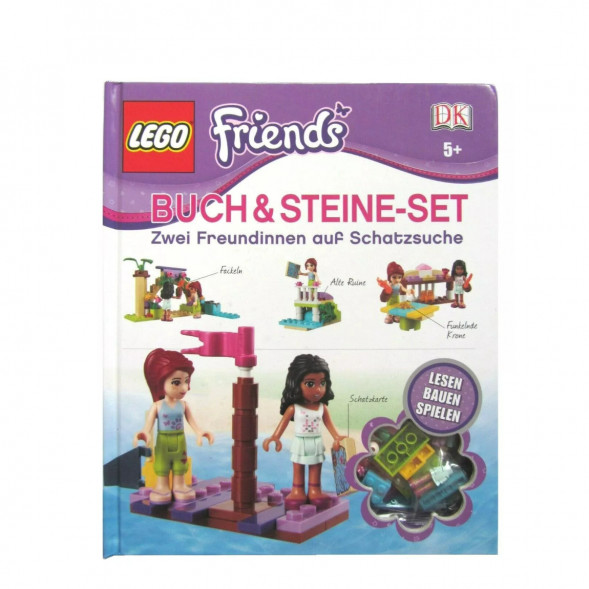 Книга и набор кубиков LEGO Friends Buch &amp;amp; Steine-Set Zwei Freundinnen auf Schatzsuche в Нижнем Новгороде