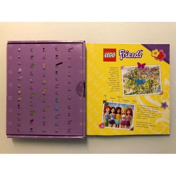 Книга и набор кубиков LEGO Friends Buch &amp;amp; Steine-Set Zwei Freundinnen auf Schatzsuche в Нижнем Новгороде