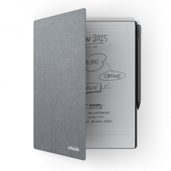 Графический планшет reMarkable 2 со стилусом Marker Plus и чехлом Book Folio серый (RM114) в Нижнем Новгороде