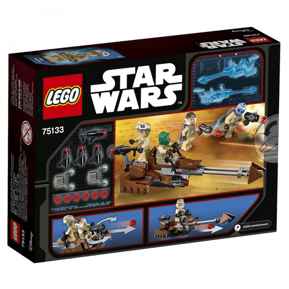 Конструктор LEGO Star Wars 75133 Боевой набор Повстанцев в Нижнем Новгороде
