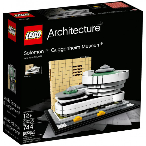 Конструктор LEGO Architecture 21035 Музей Соломона Гуггенхайма в Нижнем Новгороде