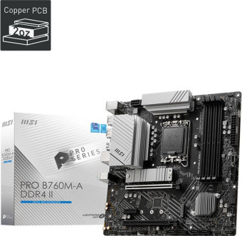 Материнская плата MSI PRO B760M-A DDR4 II в Нижнем Новгороде