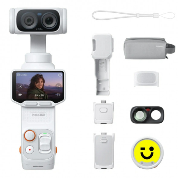 Экшн-камера Insta360 Luna Ultra Creator Bundle, White в Нижнем Новгороде