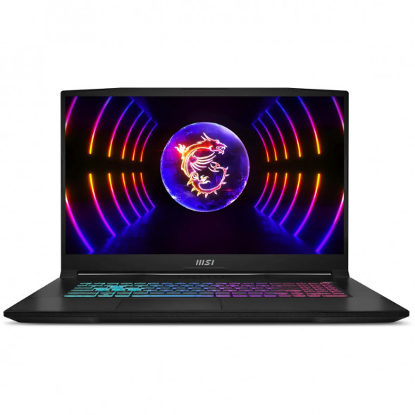 Ноутбук MSI Katana 17 B13VEK-1624XRUY (17.3&amp;quot;, IPS, Intel Core i5 13420H 2.1ГГц, 8 ядер, 16ГБ DDR5, 512ГБ SSD, NVIDIA GeForce RTX 4050 - 6 ГБ, без ОС), черный в Нижнем Новгороде