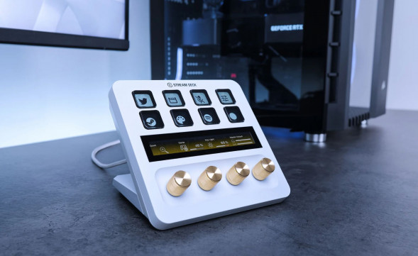 Контроллер для стриминга Elgato Stream Deck +, белый в Нижнем Новгороде