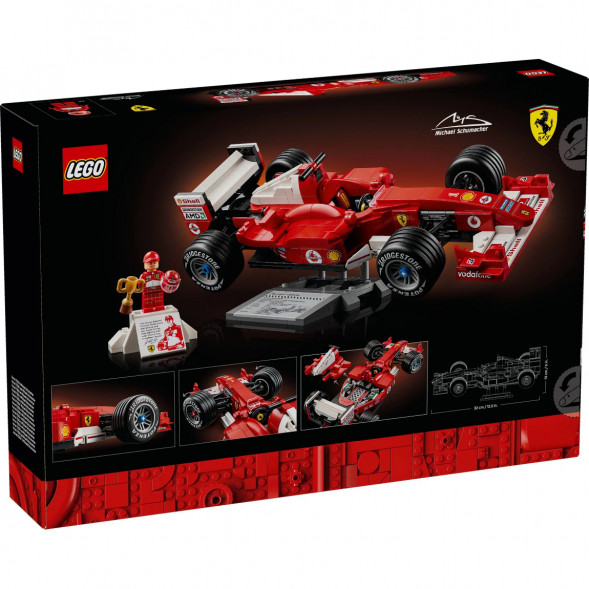 Конструктор LEGO Icons 11375 Ferrari F2004 и Михаэль Шумахер в Нижнем Новгороде