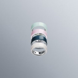 Умное кольцо Oura Ring 4 Ceramic (размер 7), Темная ночь/Midnight