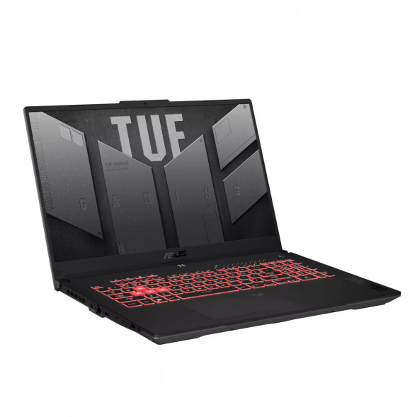 Ноутбук ASUS TUF Gaming A17 FA707NUG-HX156 (17.3&amp;quot;, IPS, 6 ядер, AMD Ryzen 7 7445HS 3.2 ГГц, 16 ГБ DDR5, SSD 512 ГБ, NVIDIA GeForce RTX 4050 - 6 ГБ, без ОС), черный в Нижнем Новгороде