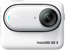 Экшн-камера Insta360 GO 3 Action Kit 64 GB, Arctic White