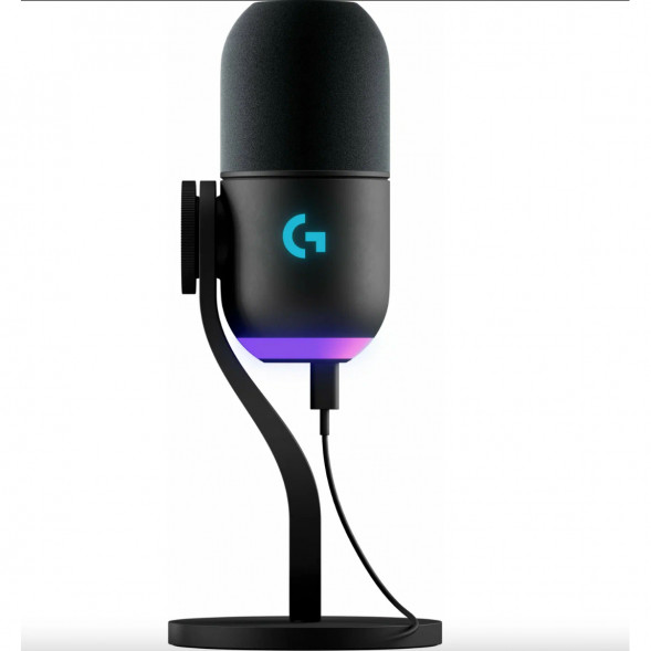Микрофон Logitech Yeti GX (988-000569), черный в Нижнем Новгороде