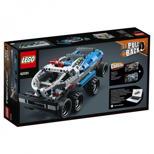 Конструктор LEGO Technic 42091 Полицейская погоня в Нижнем Новгороде