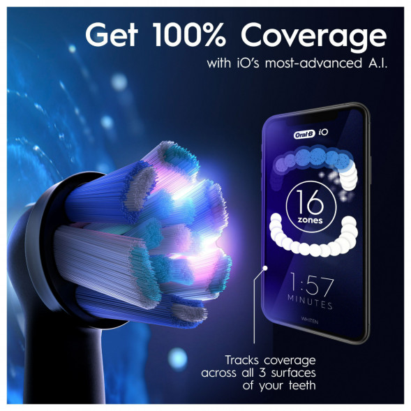 Набор из 2-х электрических зубных щеток Oral-B iO Series 9 Duo, Black Onyx и Rose Quartz в Нижнем Новгороде