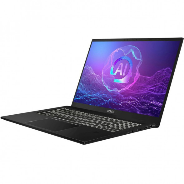 Ноутбук трансформер MSI Summit Pro 16 AI A2HVETG-085RU (16&amp;quot;, IPS, Intel Core Ultra 7 255H 2ГГц, 16 ядер, 32ГБ LPDDR5, 1ТБ SSD, NVIDIA GeForce RTX 4050 - 6 ГБ, Windows 11 Pro), черный в Нижнем Новгороде
