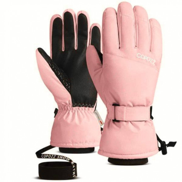 Перчатки горнолыжные сноубордические Copozz (розовый, M) в Нижнем Новгороде