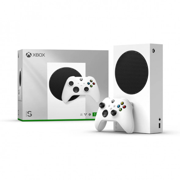Игровая приставка Microsoft Xbox Series S, 1 ТБ, белый в Нижнем Новгороде