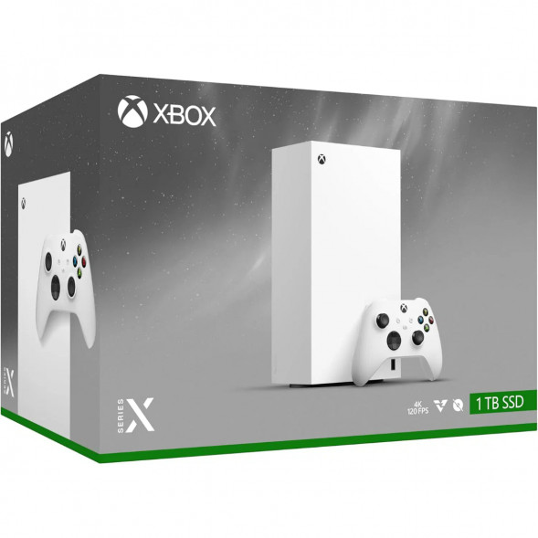 Игровая приставка Microsoft Xbox Series X Digital Edition, 1 ТБ, белый в Нижнем Новгороде