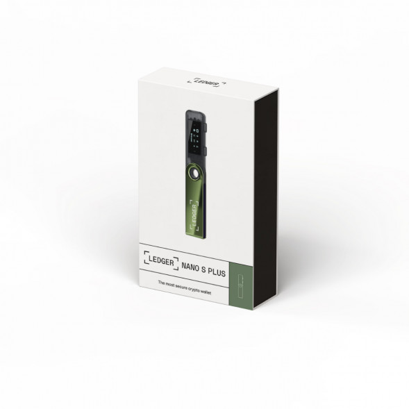 Криптокошелек Ledger Nano S Plus 1 шт., Oxidate Green в Нижнем Новгороде