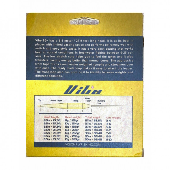 Рыболовный шнур Vision Vibe 85+ Rods 5-6 Sink 3 Head Weight VKL5S3 в Нижнем Новгороде