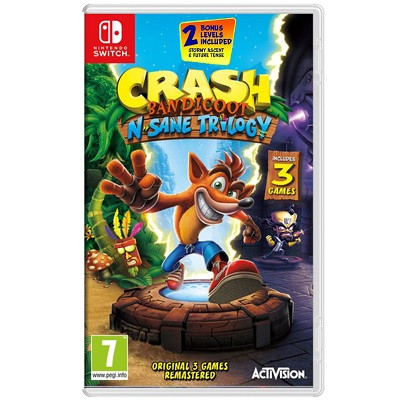 Игра Crash Bandicoot N-Sane Trilogy для (Switch, английский язык) в Нижнем Новгороде