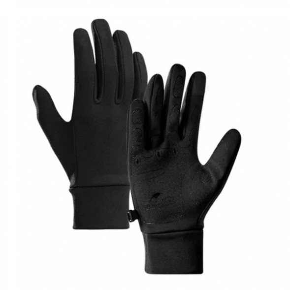 Перчатки сенсорные спортивные Naturehike Outdoor Full Touch GL10 (черный, L) в Нижнем Новгороде