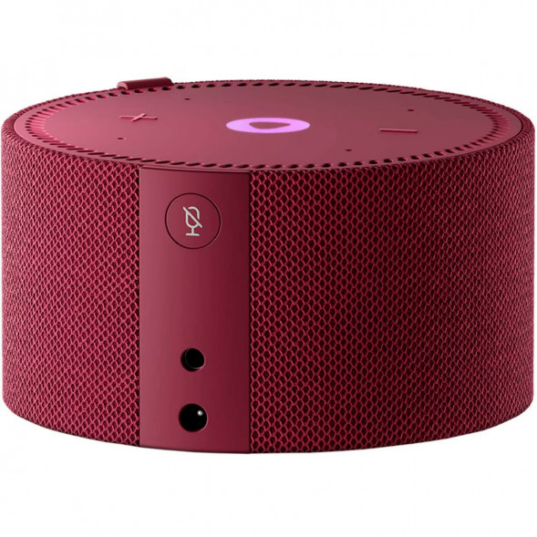 Умная колонка Яндекс Новая Станция Мини (с часами) - умная колонка с Алисой, красный гранат в Нижнем Новгороде