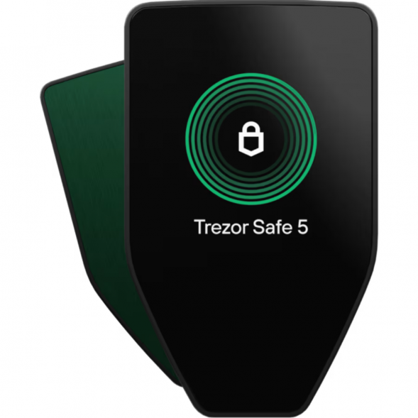 Аппаратный криптокошелек Trezor Safe 5, Green Beryl в Нижнем Новгороде
