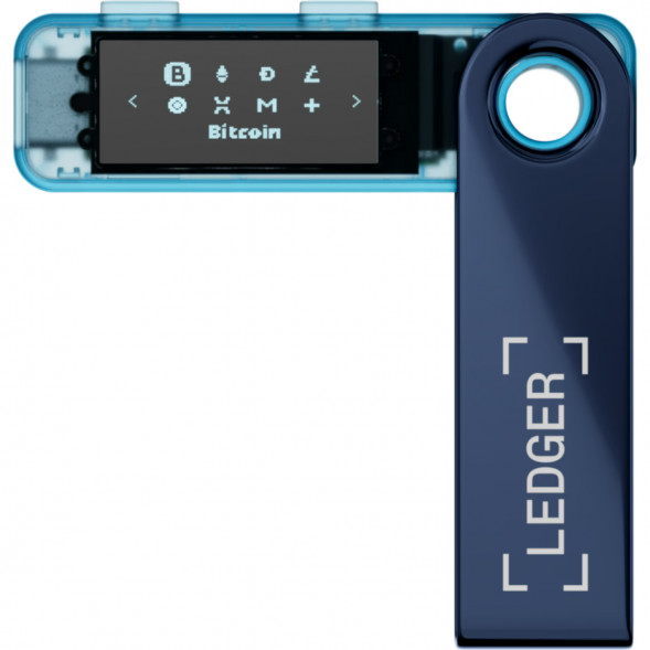 Криптокошелек Ledger Nano S Plus 1 шт., Neptune Blue в Нижнем Новгороде